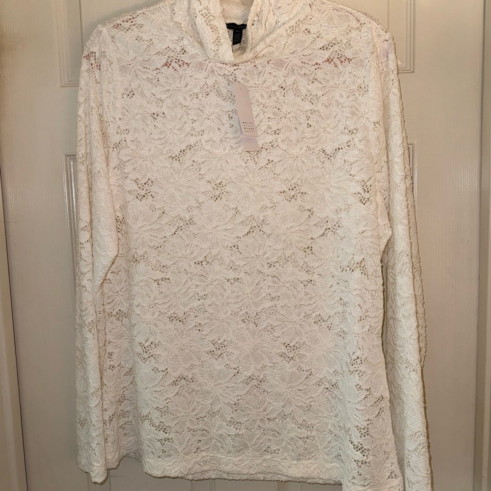 NWT White House Black Market Shirt Size XL